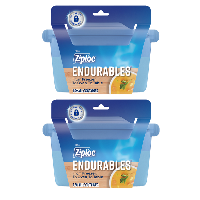 Ziploc Endurables Small Container 2ct : Home & Office fast delivery by App  or Online