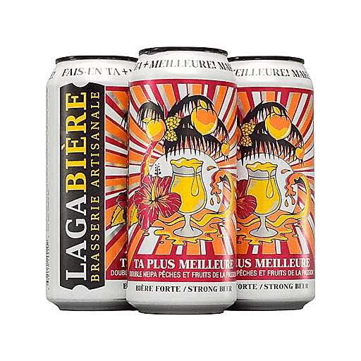 Lagabiere Ta Plus Meilleure Double NEIPA 4pk 16oz Can