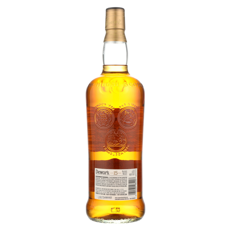 Dewar's 15 Yr 750ml Alcohol fast delivery by App or Online