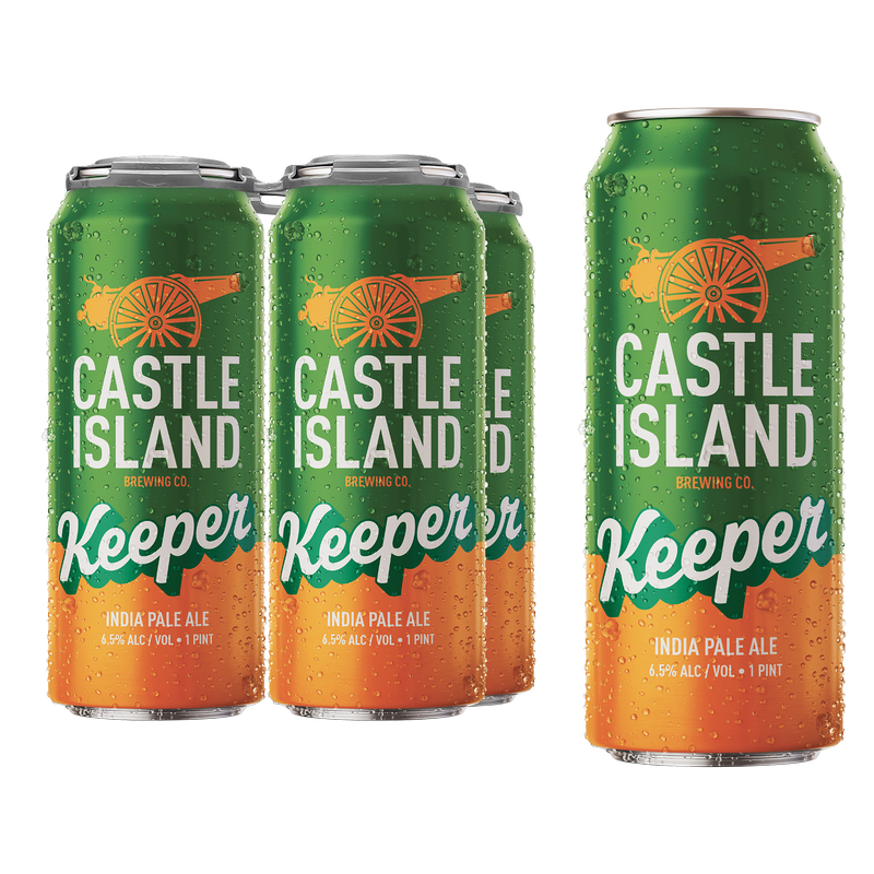 Castle Island Keeper 4pk 16oz Can 6.5% ABV