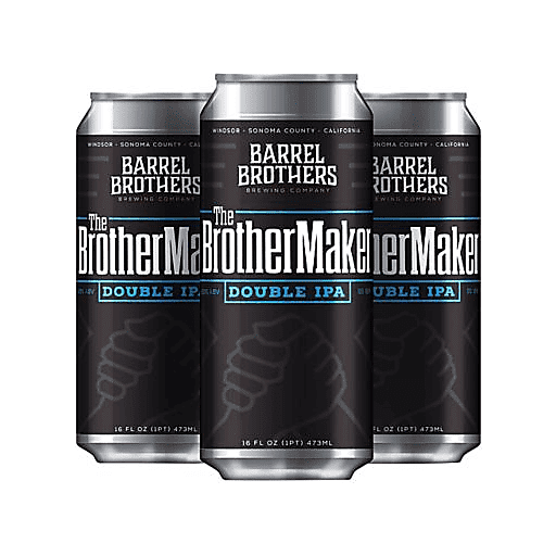 Barrel Brothers The BrotherMaker Double IPA 4pk 16oz Can