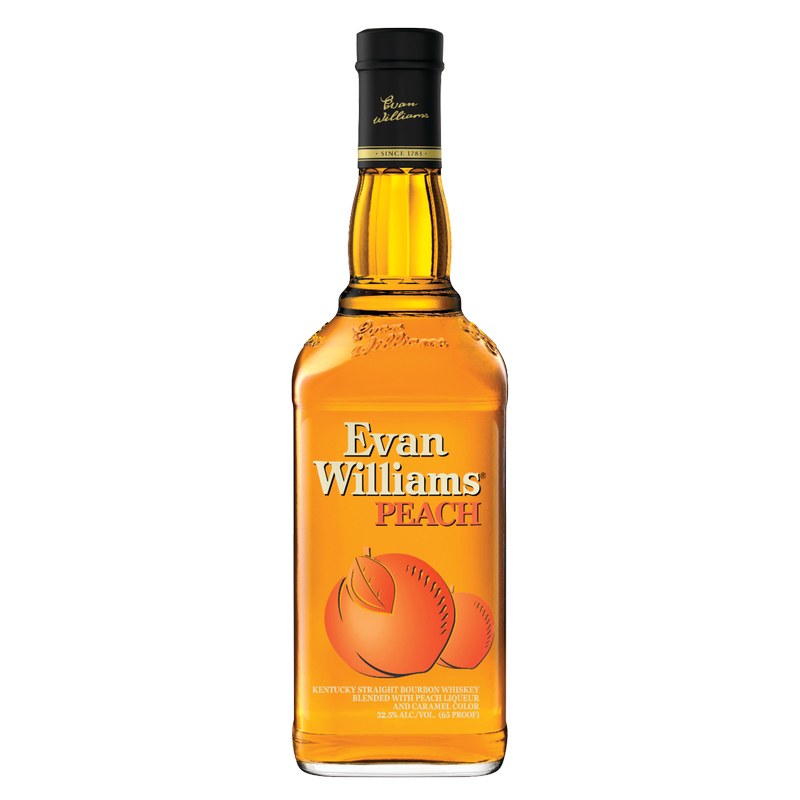 Evan Williams Peach-flavored Bourbon 750ml