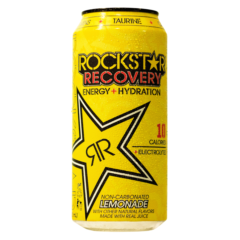 Rockstar Recovery Lemonade 16oz