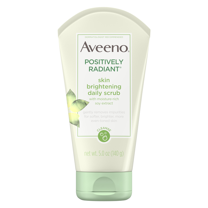 Aveeno Positively Radiant Skin Brightening Daily Scrub 5oz