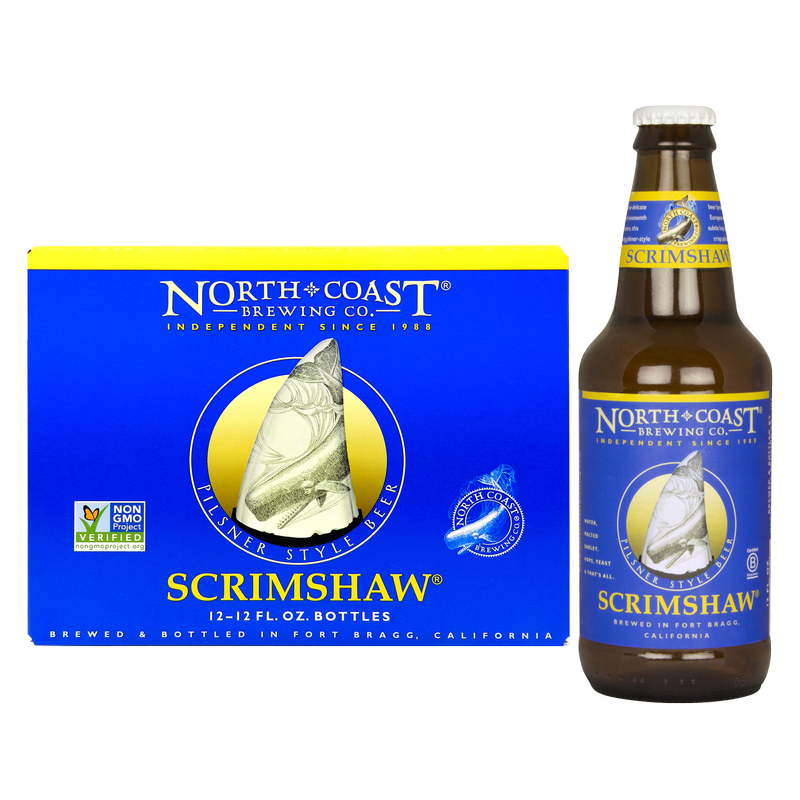 North Coast Brewing Scrimshaw Pilsner 12pk 12oz Btl