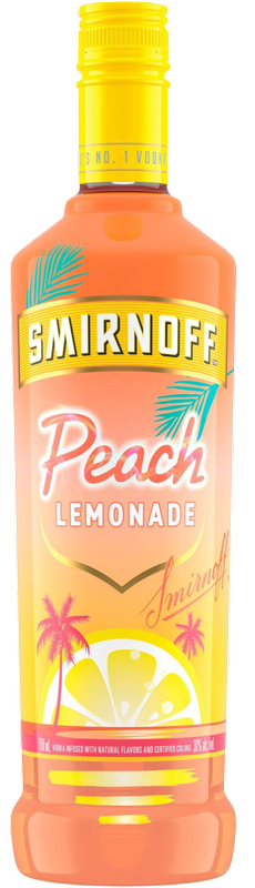 Smirnoff Peach Lemonade Vodka 750ml