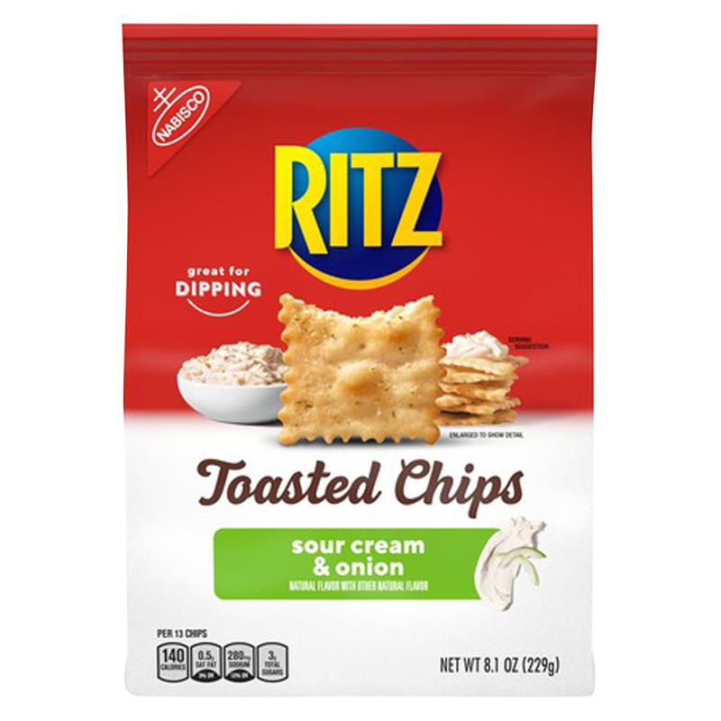 Ritz Chips Sour Cream & Onion 8.1oz