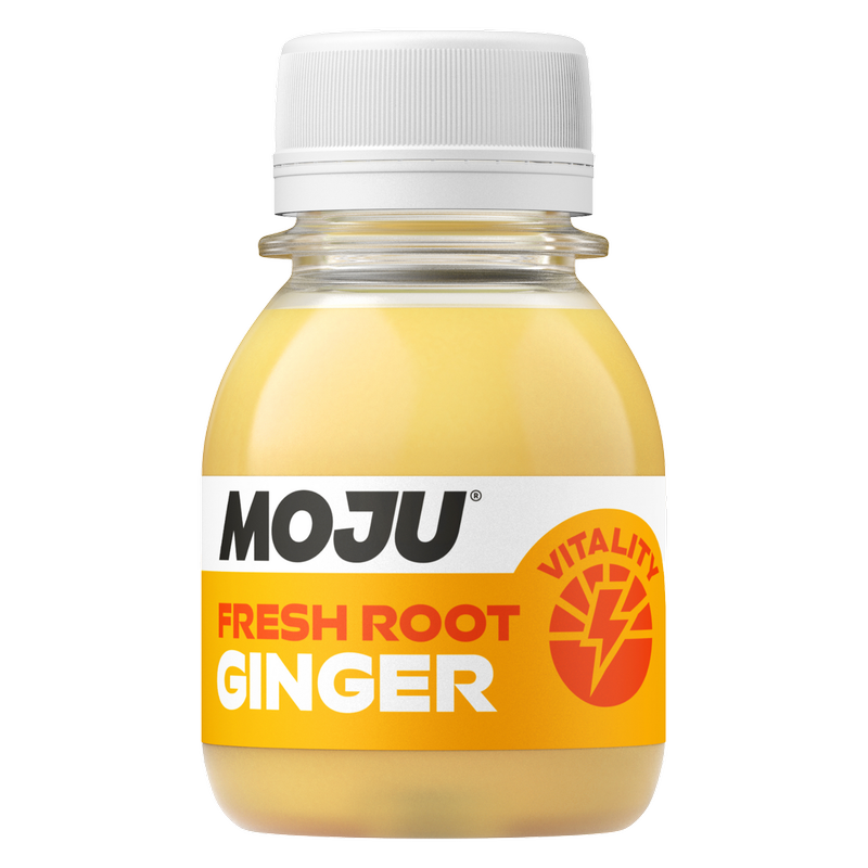 Moju Ginger Shot, 60ml : Drinks fast delivery by App or Online