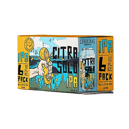 Lead Dog Citra Solo IPA 6pk 12oz Can