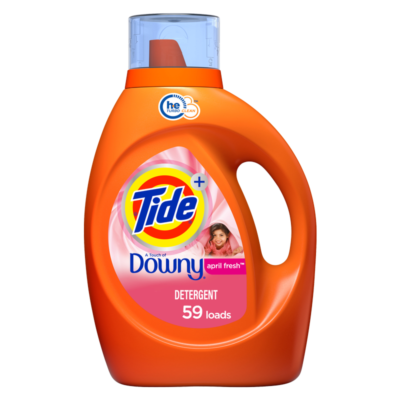 Tide Liquid Laundry Detergent with a Touch of Downy April Fresh Scent HE Compatible 92oz