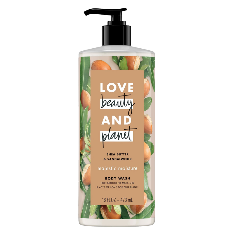 Love Beauty And Planet Shea Butter Body Wash 16oz