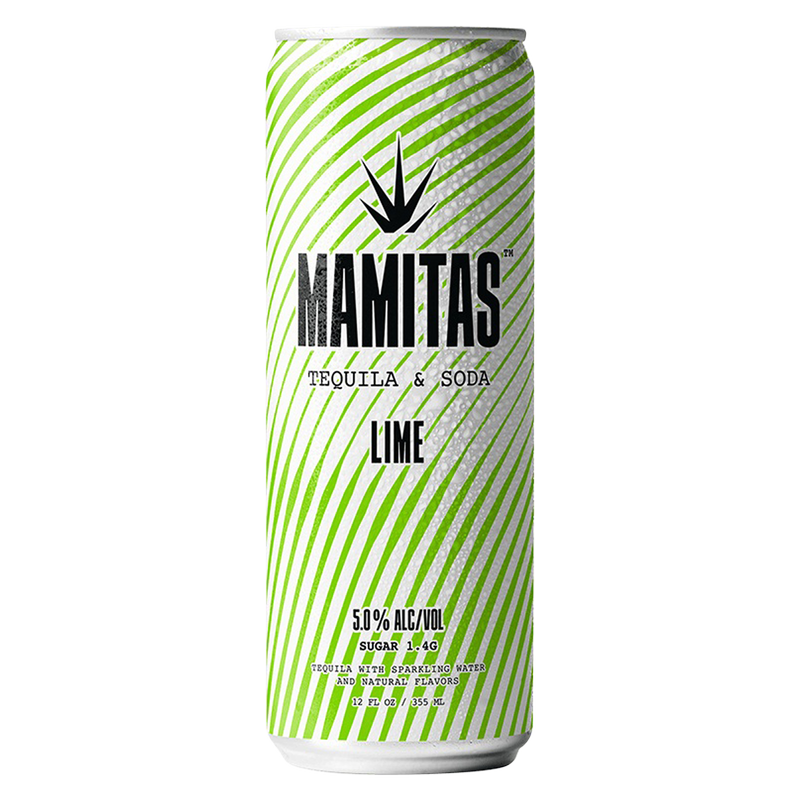 Mamitas Lime Seltzer Single 12oz Can 5% ABV