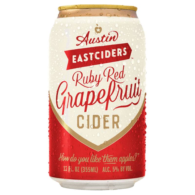 Austin Eastciders Ruby Red Grapefruit 6pk 12oz Can 5.0% ABV