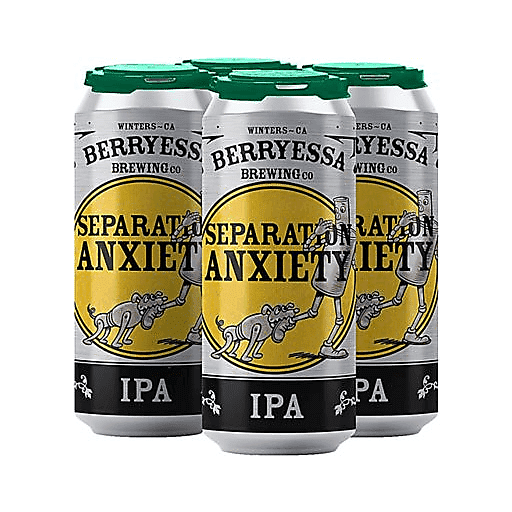 Berryessa Brewing Separation Anxiety IPA 4pk 16oz Can