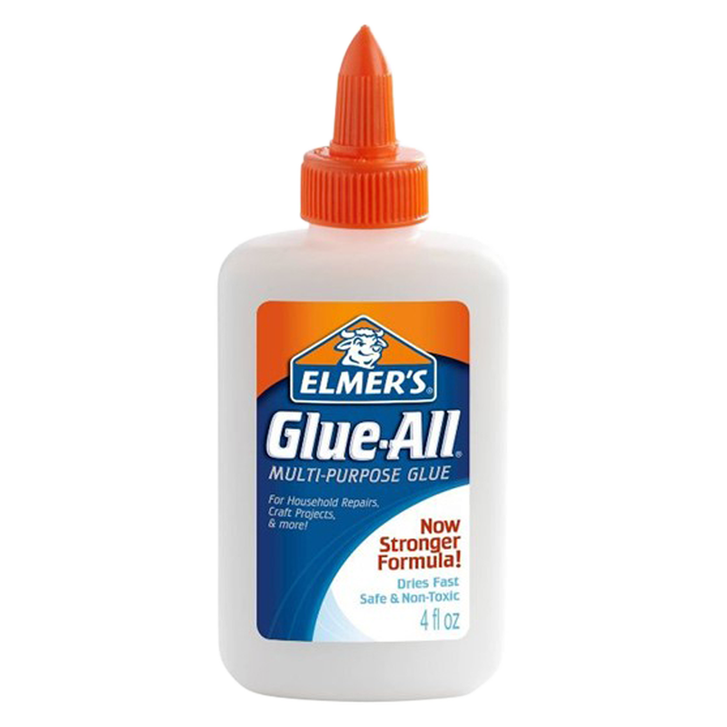 Elmer's Glue-All Multi-Purpose Glue Extra Strong Formula White 4oz 
