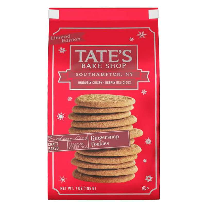 Tate's Bake Shop Gingersnap Cookies 7oz