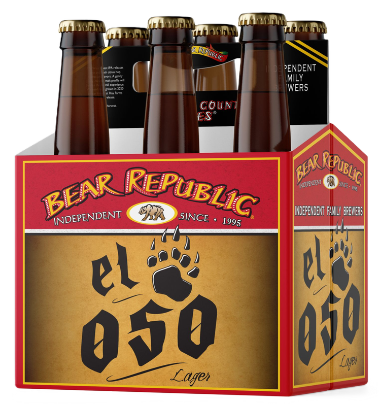 Bear Republic El Oso Lager 6pk 12oz Bottles