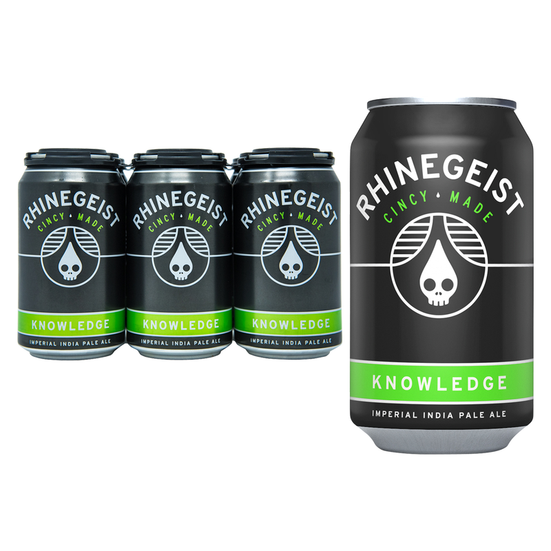 Rhinegeist Knowledge Imperial IPA 6pk 12oz Can 8.5% ABV