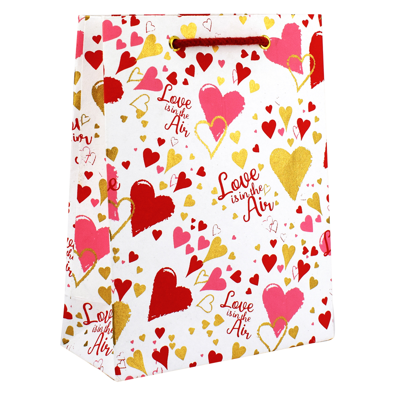 Vivid Love Air Red Large Gift  Bag