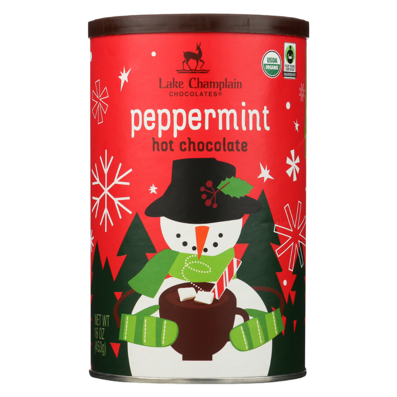 Lake Champlain Organic Peppermint Hot Chocolate 16oz