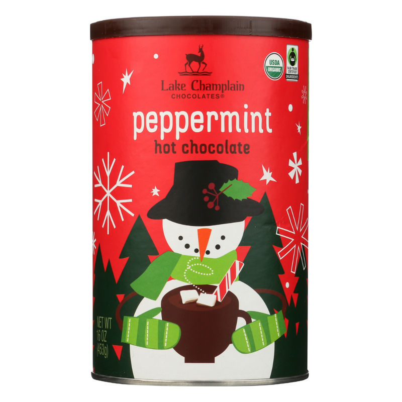 Lake Champlain Organic Peppermint Hot Chocolate 16oz