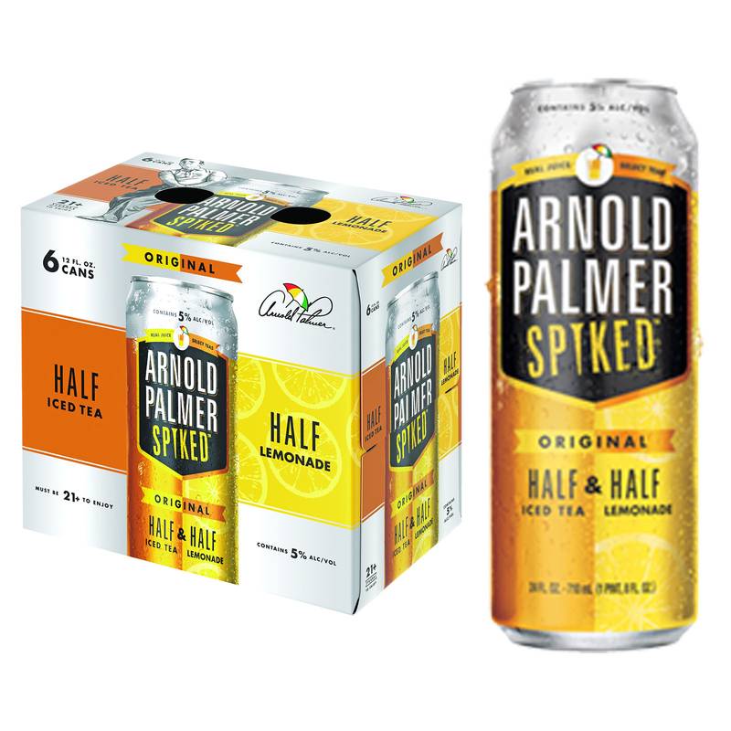 Arnold Palmer Spiked Half & Half Ice Tea 6pk 12oz Can 5.0% ABV