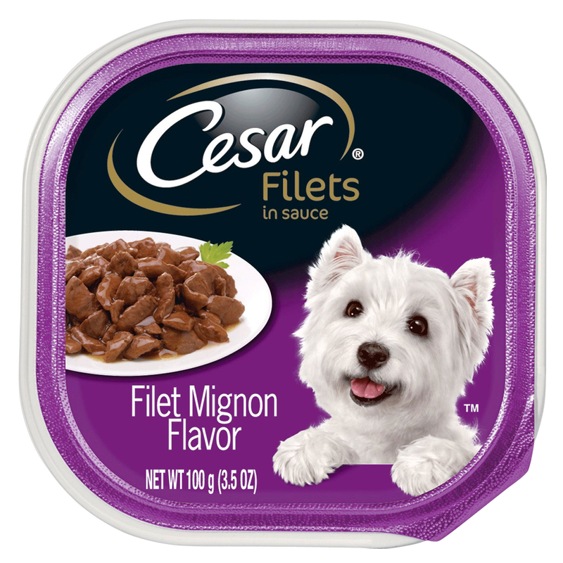 Cesar Cuisine Filet Mignon Dog Food 3.5oz