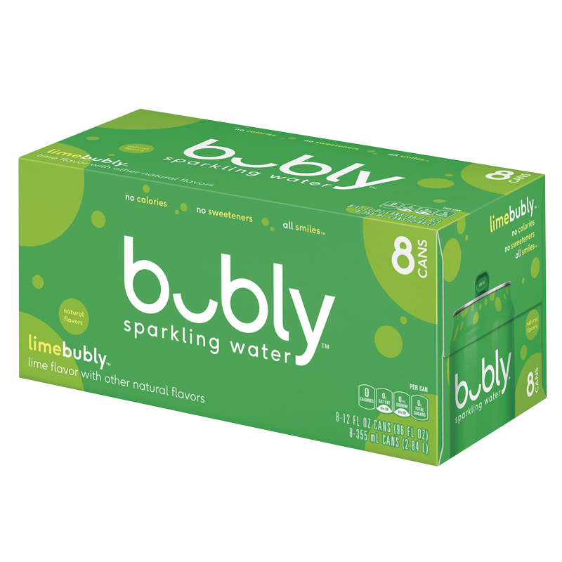 Bubly Lime 8pk 12oz Can