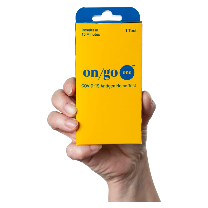 On/Go One COVID19 Antigen Home Test (1 count) Health fast delivery