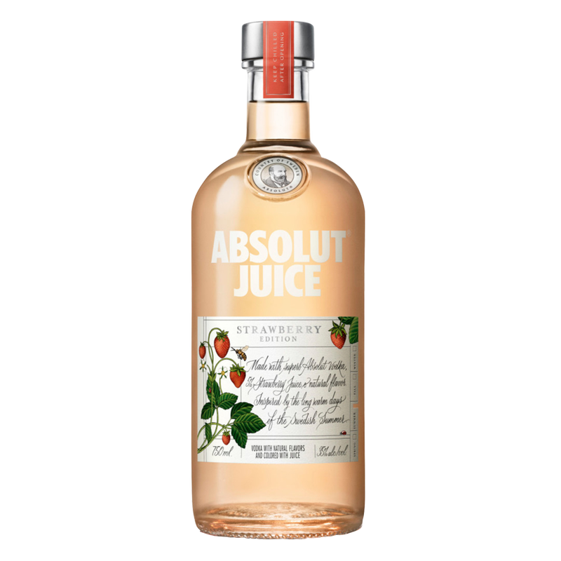 Absolut Juice Strawberrry Vodka 750ml