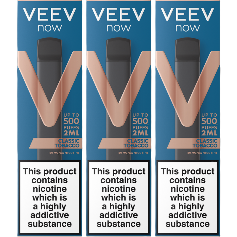 VEEV NOW Classic Tobacco, 3pcs