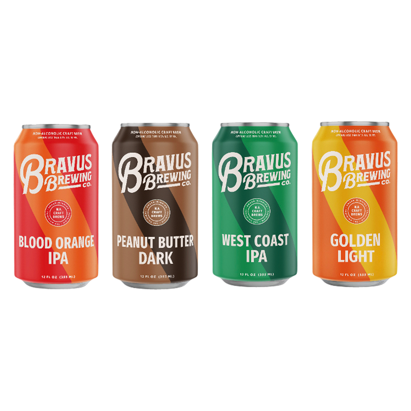 Bravus Brewing Co. Non-Alcoholic Variety Pack 8pk 12oz Cans