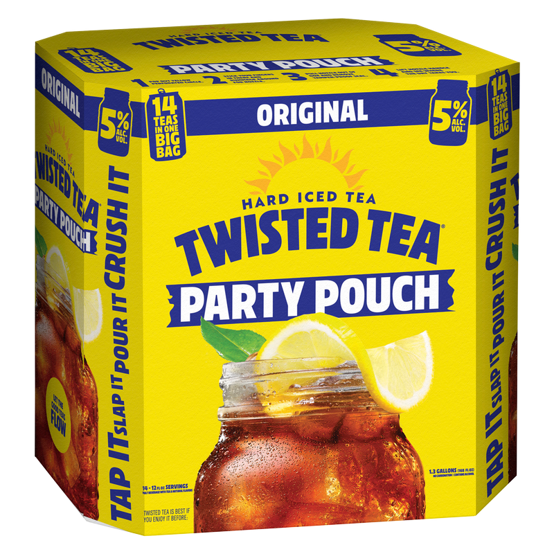 Twisted Tea Party Pouch 5L 5.0% ABV