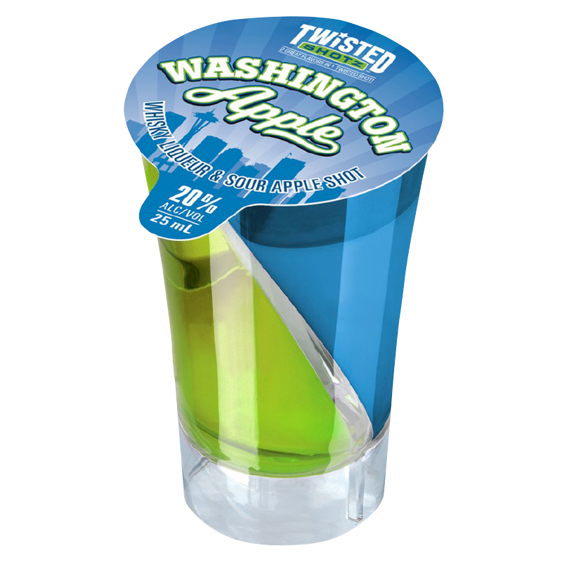 Twisted Shotz Apple 4pk 25ml