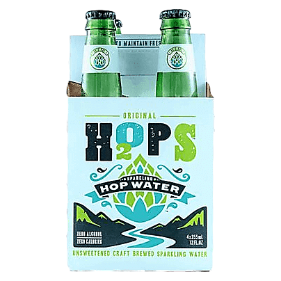 H2OPS Hopped Sparkling Water 4pk 12oz Can