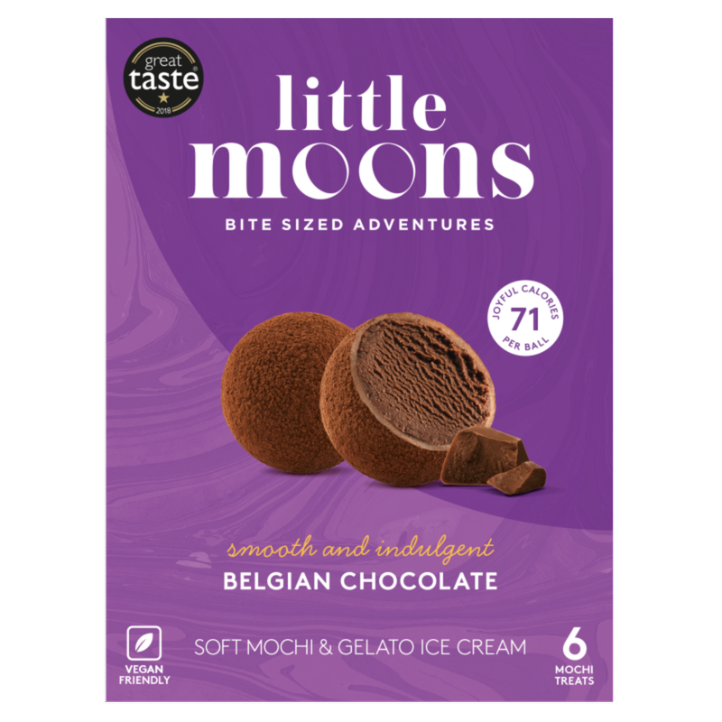 Little Moons Belgian Chocolate Mochi Ice Cream, 192g
