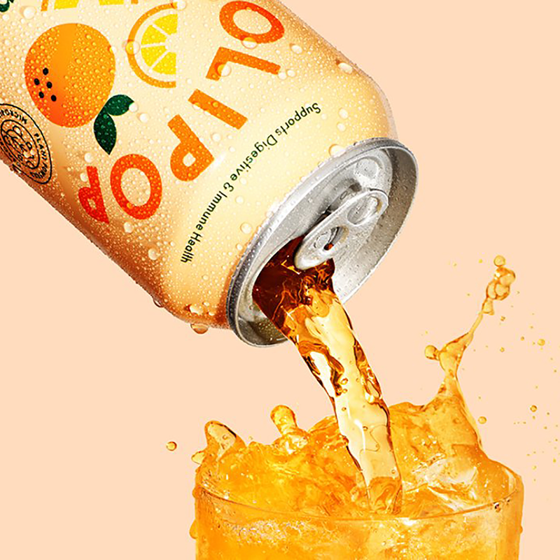 OLIPOP Orange Squeeze 12oz Can