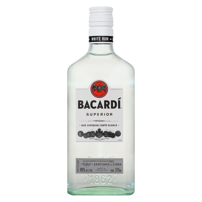 Bacardi Superior White Rum 375ml (80 proof)