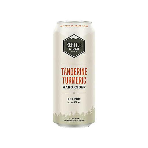 Seattle Cider Tangerine and Turmeric 4pk 16oz Can