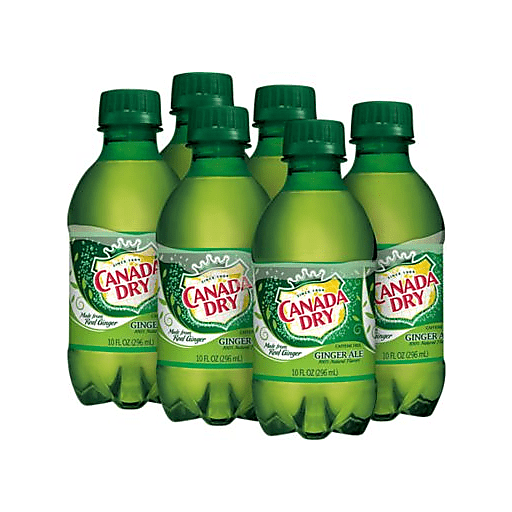 Canada Dry Ginger Ale PET6pk 10oz