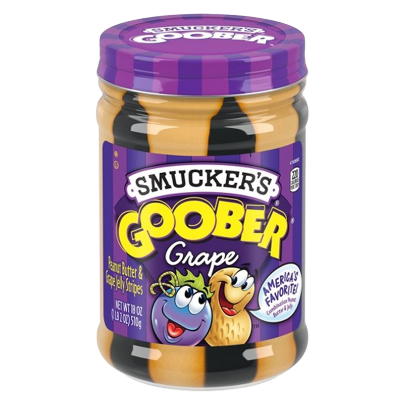 Smucker's Jelly Stripes, Peanut Butter & Grape