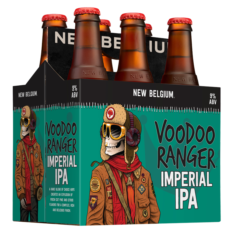 New Belgium Voodoo Ranger Imperial IPA 6pk 12oz Btl 9.0% ABV