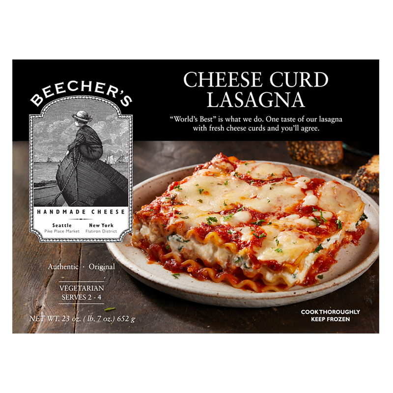 Cheese Curd Lasagna Beecher's Handmade Cheese, Frozen, 23oz