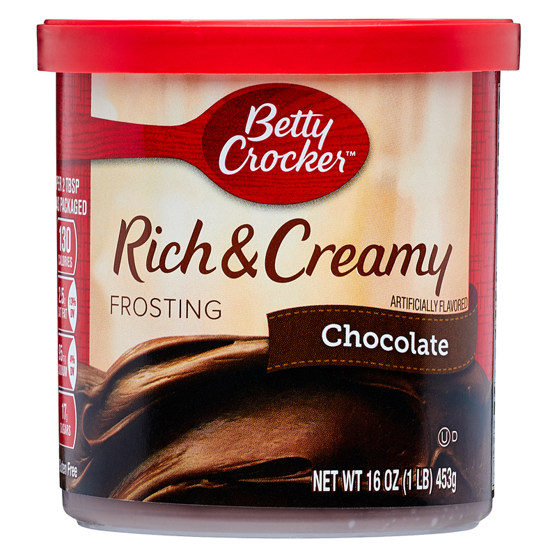 Betty Crocker Rich and Creamy Chocolate Frosting 16oz