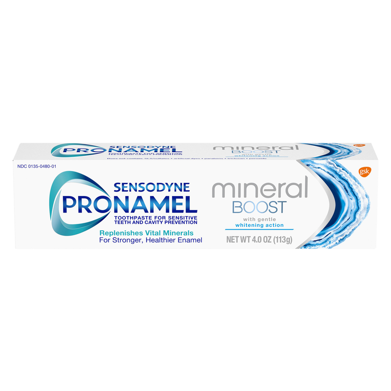 Sensodyne Pronamel Mineral Boost Whitening Action Toothpaste 4oz