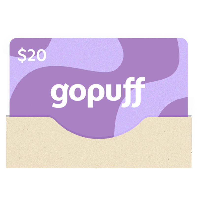 Gopuff Digital Gift Card ($20)