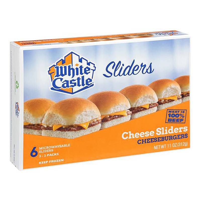 White Castle Cheeseburger Sliders 6ct