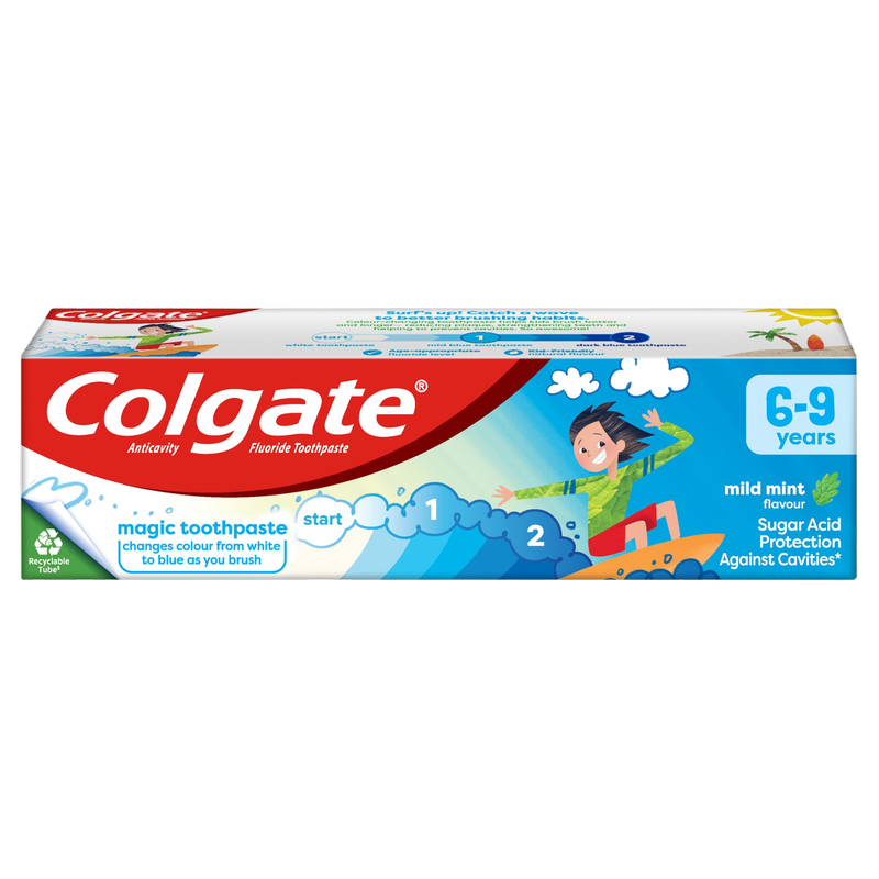 Colgate Kids Mild Mint Toothpaste 6-9 Years, 50ml