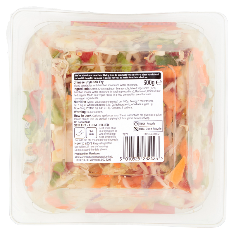 Morrisons Chinese Stir Fry, 300g : Fruit & Veg fast delivery by App or