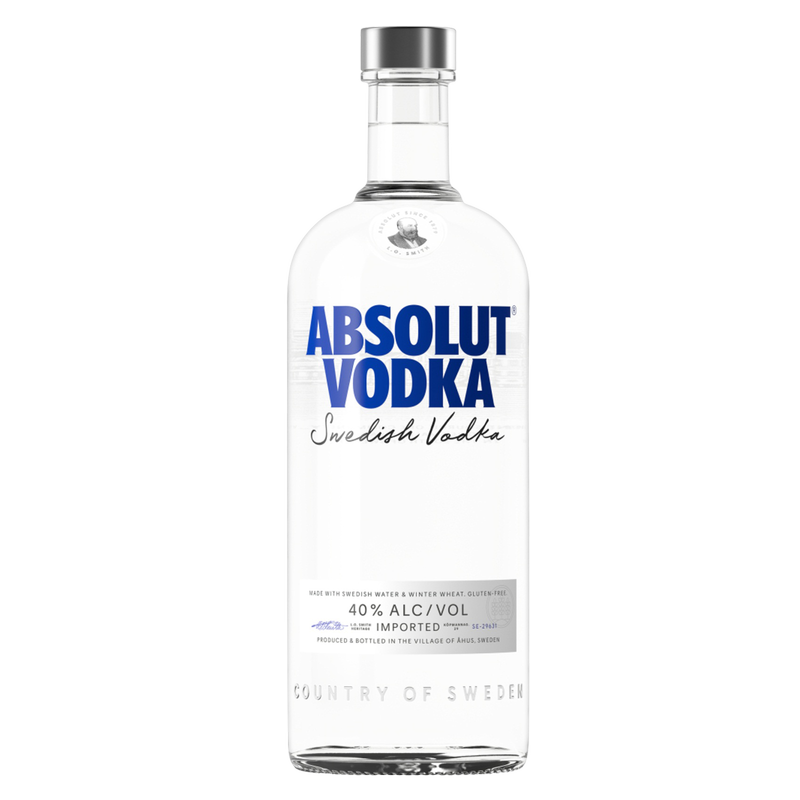 Absolut Vodka 1L (80 Proof)